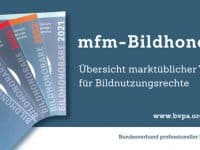 mfm: Start der Bildhonorar-Erhebung in der kommenden Woche