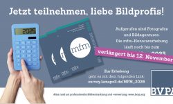 mfm-BILDHONORARE: Verlängerung des Erhebungszeitraums bis 12. November 2026