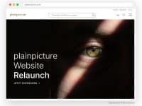 plainpicture: Website Relaunch
